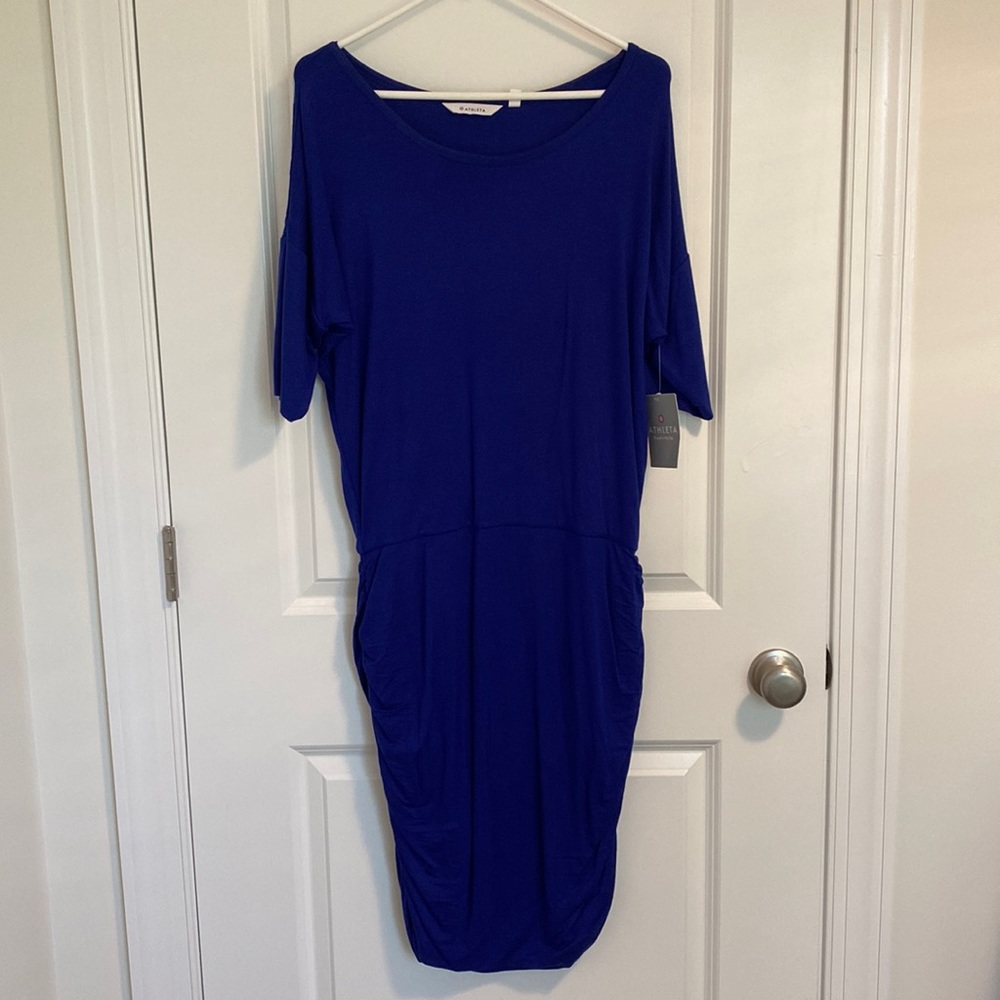 ATHLETA Blue Dress